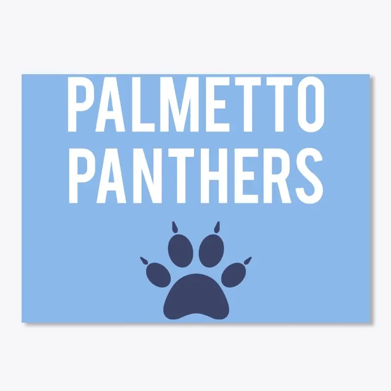 Palmetto Panthers Light Blue Option